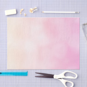 Soft Pink Peach Tones Ombre Gradient Airy Party Tissue Paper