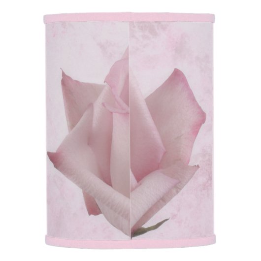 Soft Pink Rose Flower Lamp Shade (Back)