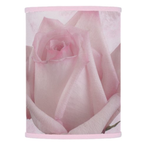 Soft Pink Rose Flower Lamp Shade