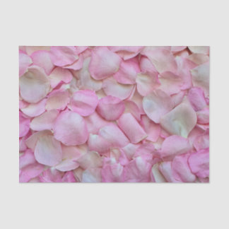 Soft Pink Rose Petals Tissue Paper