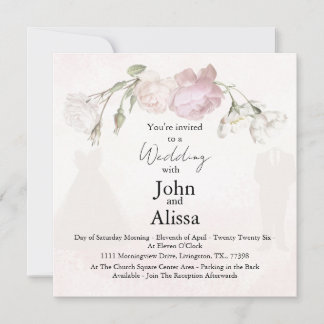 Soft Pink Roses & Bride and Groom Collection Announcement