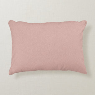 Soft Pink Sand Background Accent Pillow