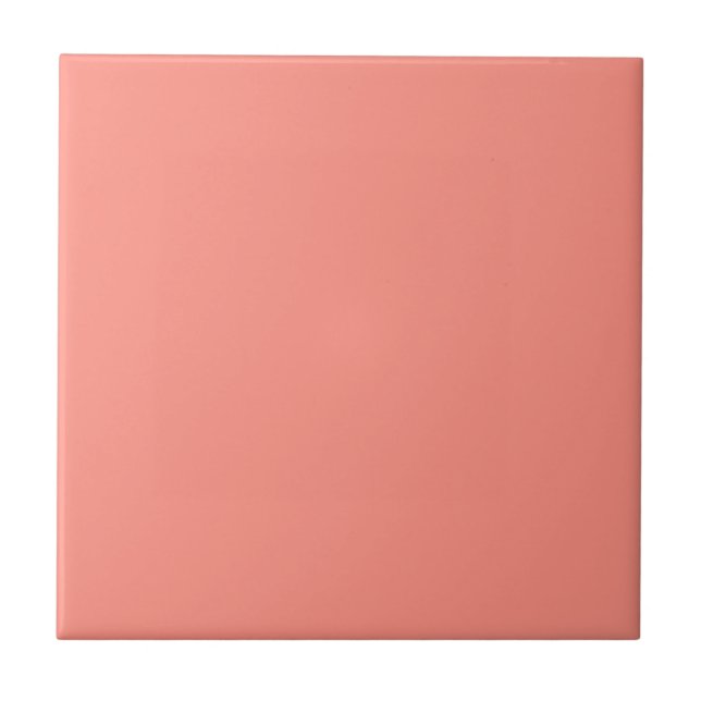 Soft Pink Solid Color Tile (Front)