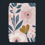 Soft Pink & Teal Feminine Floral IPad Case<br><div class="desc">Add a pop of pretty to your phone with this Soft Pink & Teal Floral IPad Case! Designed for lovers of gentle pastels, garden-inspired patterns, and feminine flair, this case features delicate floral artwork in a soothing palette of pink and teal. Available for most phone models, this slim-yet-durable case is...</div>
