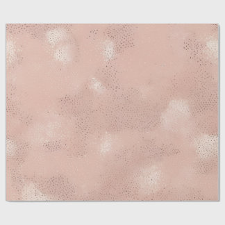 Soft Pink Textured Pattern Wrapping Paper