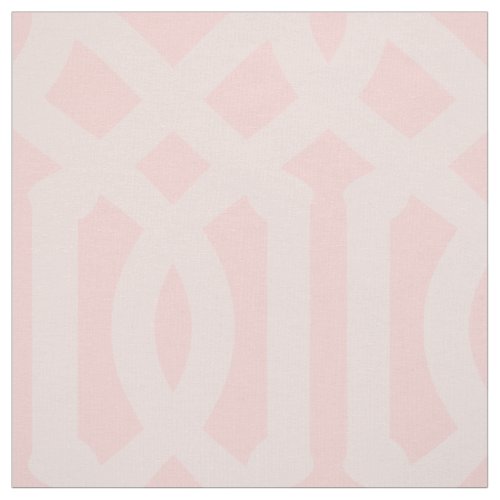 Soft Pink Trellis Large Scale Fabric