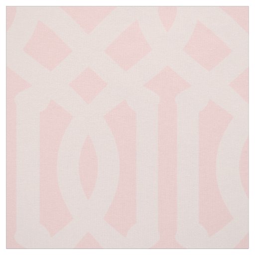 Soft Pink Trellis Large Scale Fabric