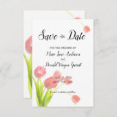 Soft Pink Tulips (Front/Back)