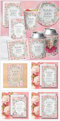 SOFT PINK WATERCOLOR FLORAL