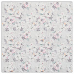Soft Pink Watercolor Pattern Fabric