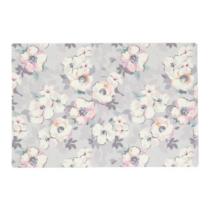 Soft Pink Watercolor Pattern Placemat