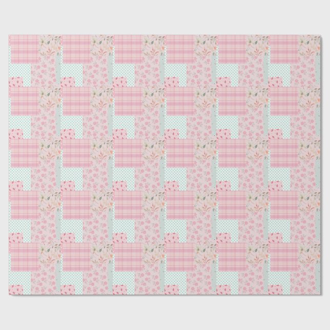 Soft Pinky Girly  Wrapping Paper (Flat)