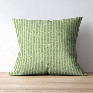 Soft Pistachio Glitter Style Minimal Pattern Throw Pillow