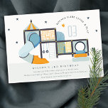 Soft Play Centre Indoor Jungle Gym Kids Birthday Invitation<br><div class="desc">Soft Play Centre Indoor Jungle Gym Kids Birthday Collection- it's an elegant illustration of soft play indoor center, soft blue grey orange in color. Perfect for your jungle gym birthdays & parties. It’s very easy to customize, with your personal details. If you need any other matching product or customization, kindly...</div>