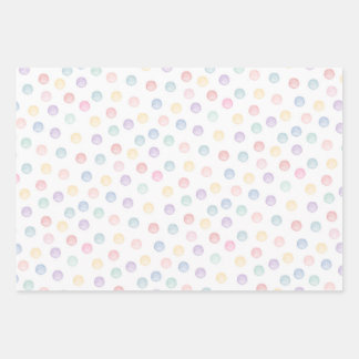 Soft Polka Dots - Any Occasion Wrapping Paper Sheets