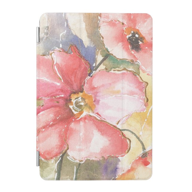 Soft Poppies I iPad Mini Cover (Front)