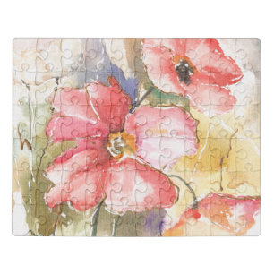 Soft Poppies I Jigsaw Puzzle