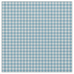 Soft Powder Blue Gingham Plaid Pattern   Fabric