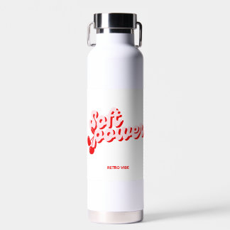 Soft Power Water Bottle – Elegant Strength & Femin