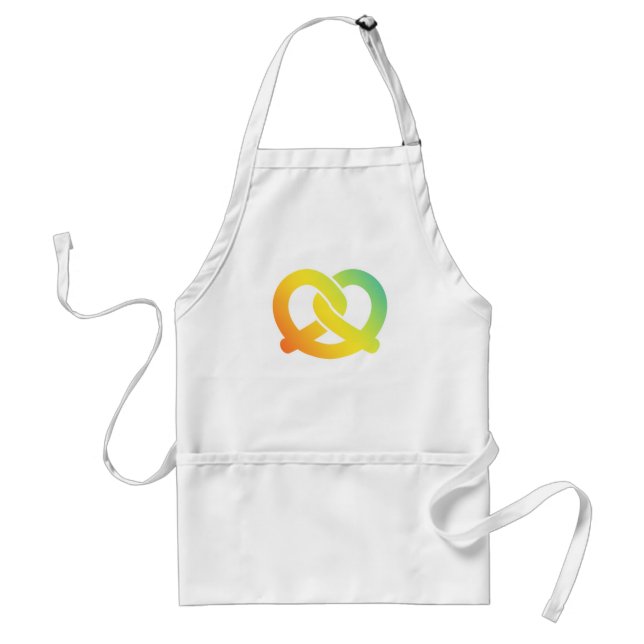 soft pretzel adult apron (Front)
