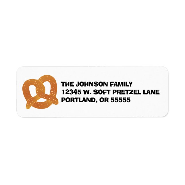 Soft Pretzel Label (Front)