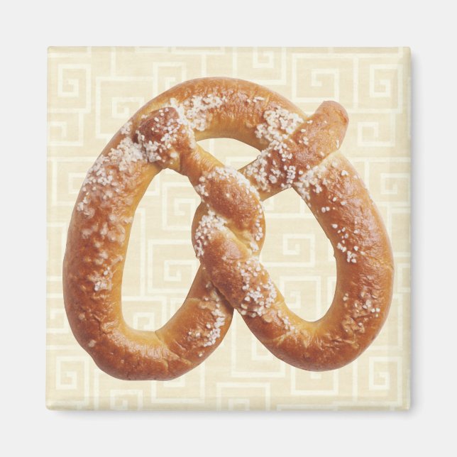 Soft Pretzel Magnet (Front)
