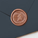 Soft Pretzel New York City Wedding Wax Seal Stamp<br><div class="desc">A playful way to wrap up your New York City wedding invitations with this soft pretzel wax seal stamp!</div>