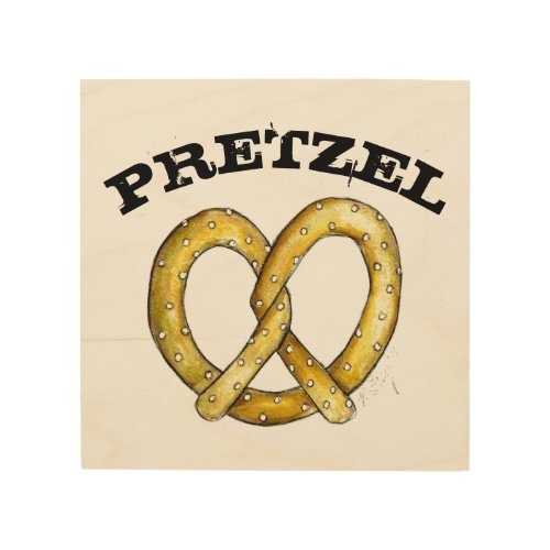 Soft Pretzel NYC New York Snack Food Foodie Decor