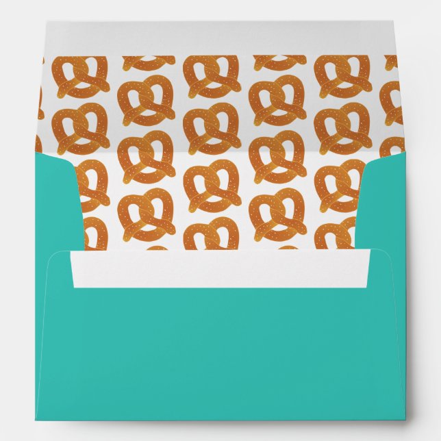 Soft Pretzel Pattern Envelope (Back (Bottom))