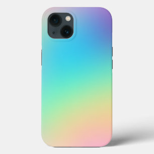 Soft Prismatic Pastel Gradient iPhone 13 Case