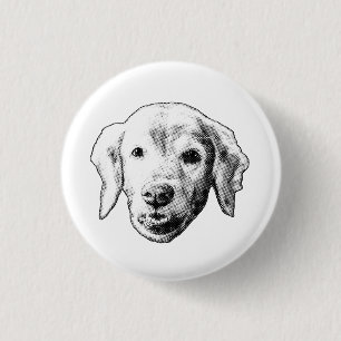Soft Pup Smile Button