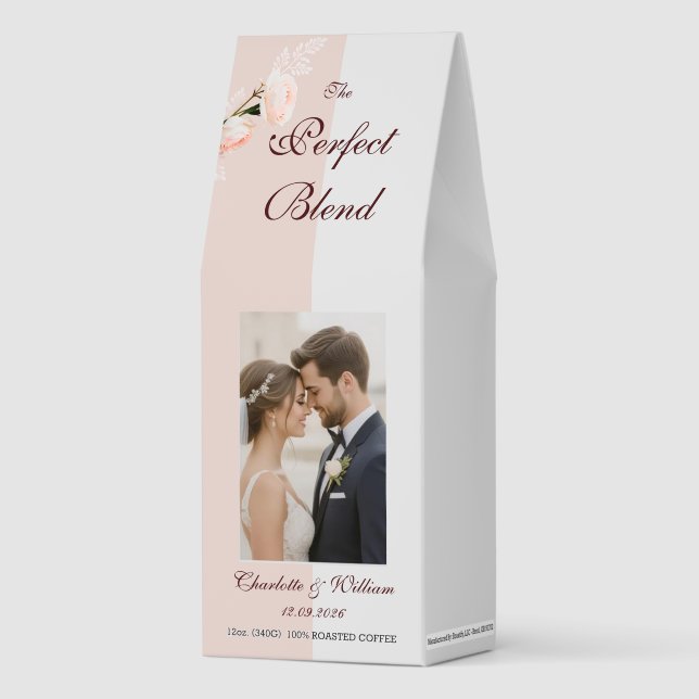 Soft purple and grey effects. roasted coffee (Front)