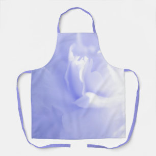 Soft Purple Floral All-Over Print Apron