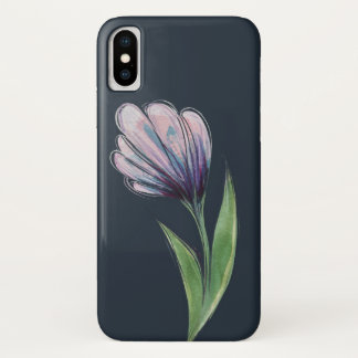 Soft purple flower                                 iPhone x case