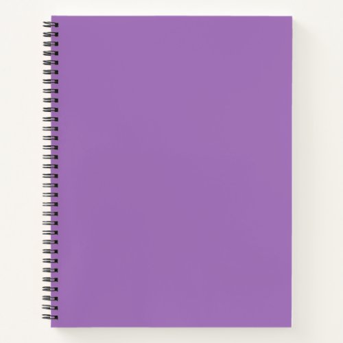 Soft Purple Notebook