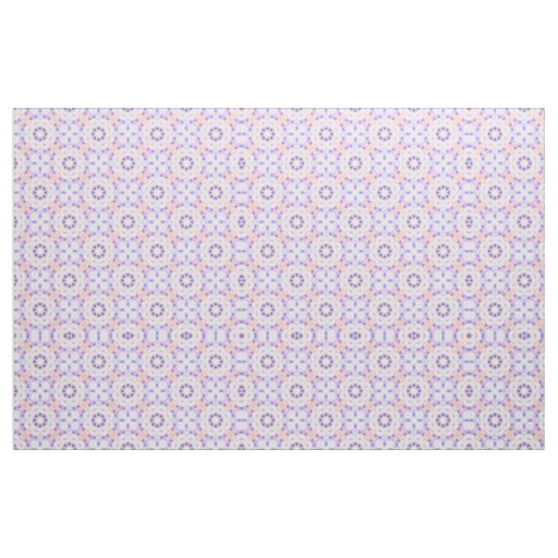 Soft Purple Pastel Pink Repeating Star Pattern Fabric