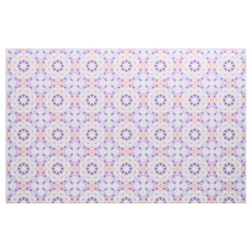 Soft Purple Pastel Pink Repeating Star Pattern Fabric