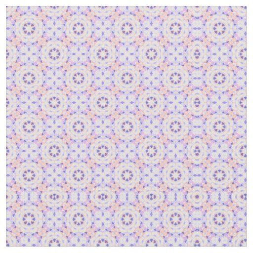 Soft Purple Pastel Pink Repeating Star Pattern Fabric