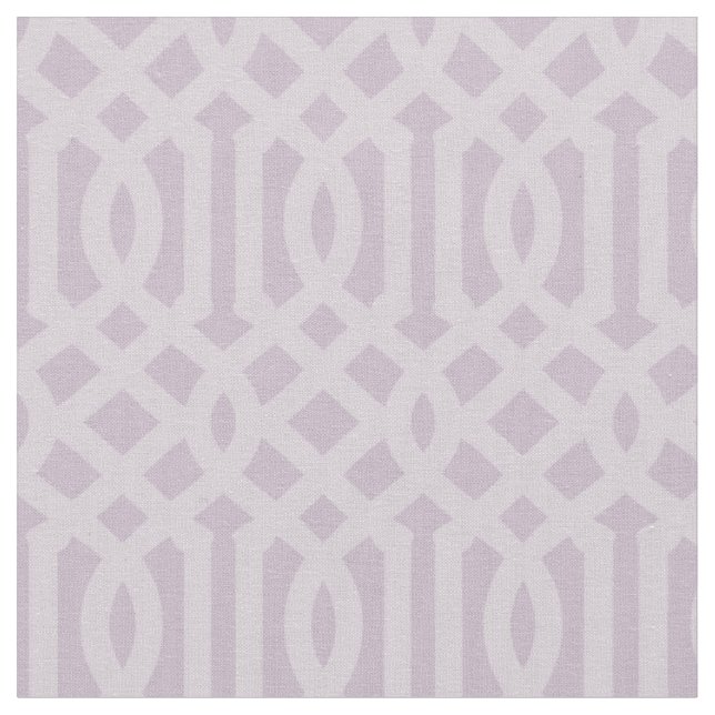 Soft Purple Trellis Fabric (Close Up)