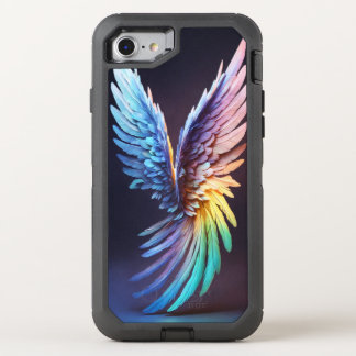 Soft Rainbow Angel Wings OtterBox Case