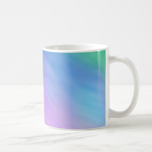 Soft Rainbow Colored Sky Coffee Mug (Right)