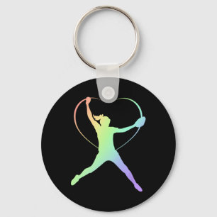 Soft Rainbow Softll Gifts For Teen Girls Pitcher P Keychain