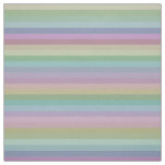 Soft Rainbow Stripes Pattern Fabric