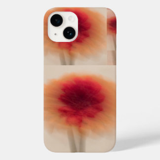Soft Red Floral Collage iPhone Case
