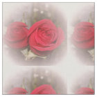 Soft Red Roses Fabric
