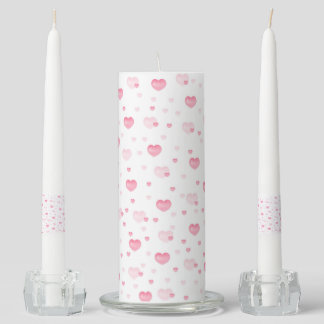 Soft Romantic Minimal Design Unity Candle Set