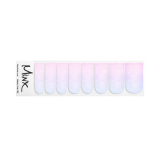 Soft Romantic Ombre Wedding Baby Shower Pastel Minx Nail Art
