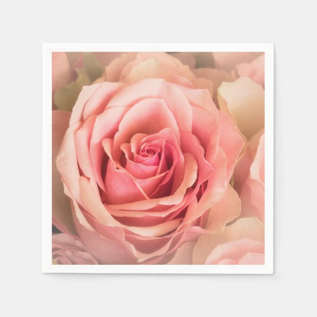 Soft Rose Blush Napkins (Front)