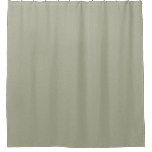 Soft Sage Green Solid Color Olive Sprig PPG1125_4 Shower Curtain