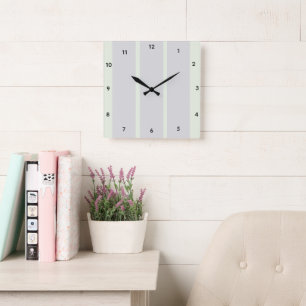 Soft Sage metal Acrylic Wall Clock